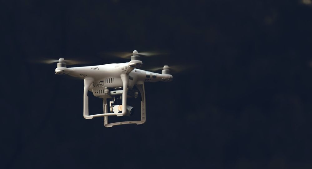 Amphibious drone are being used to send medicine to flooded area